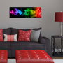 Wallity Cuadro Decorativo en Lienzo Iluminado con LEDs 30 x 90 cm